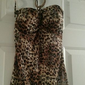 PLAYBOY leopard top